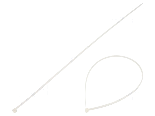 Kabelbinder; L: 530mm; W: 4,8mm; polyamide; 220N; natuurlijk Kabelbinder; L: 530mm; W: 4,8mm; polyamide; 220N; natuurlijk